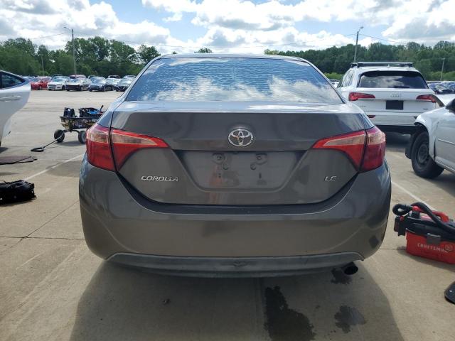 2T1BURHE7JC096413 - 2018 TOYOTA COROLLA L GRAY photo 6