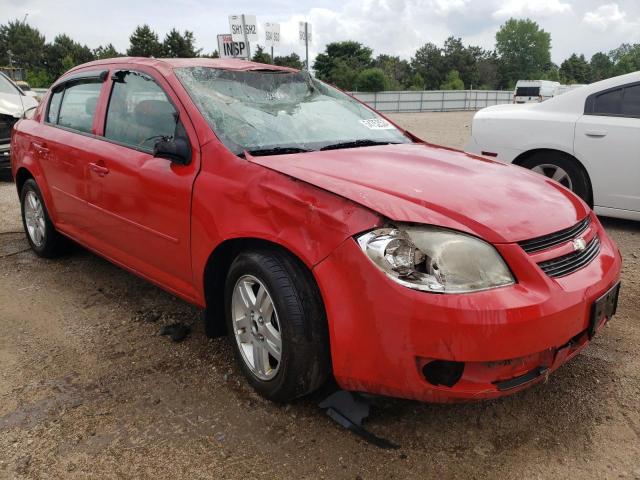 1G1AL52F257534571 - 2005 CHEVROLET COBALT LS RED photo 4