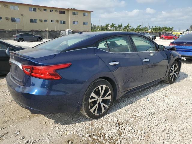 1N4AA6AP6JC373064 - 2018 NISSAN MAXIMA 3.5S BLUE photo 3