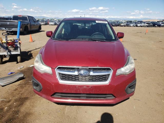 JF1GPAC64E8244975 - 2014 SUBARU IMPREZA PREMIUM RED photo 5