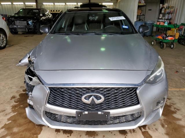 SJKCH5CP1HA024483 - 2017 INFINITI QX30 BASE SILVER photo 5