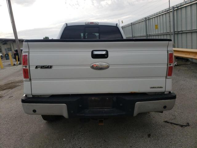 1FTFW1EF7BFC88918 - 2011 FORD F150 SUPERCREW WHITE photo 6