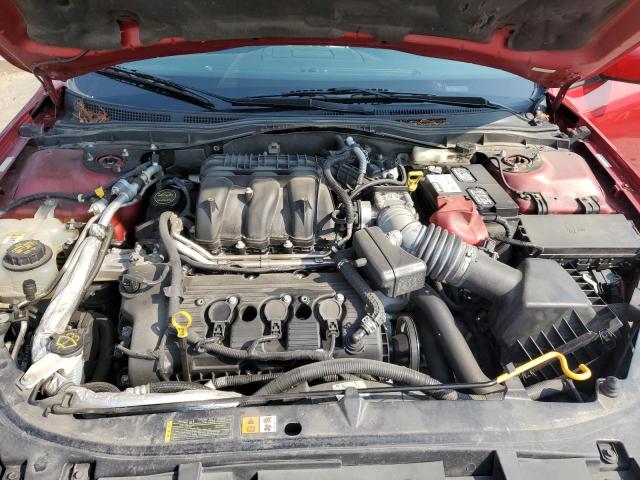 3FAHP0JG7AR306145 - 2010 FORD FUSION SEL BURGUNDY photo 11