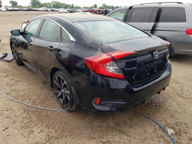 2HGFC2F85KH571607 - 2019 HONDA CIVIC SPORT 黑色 照片 2
