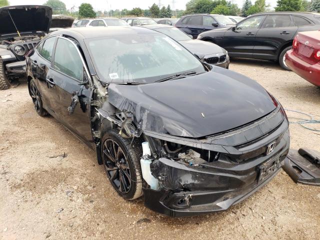 2HGFC2F85KH571607 - 2019 HONDA CIVIC SPORT 黑色 照片 4