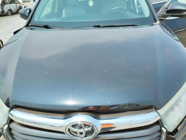 5TDKKRFH1FS057608 - 2015 TOYOTA HIGHLANDER XLE أسود صورة 12