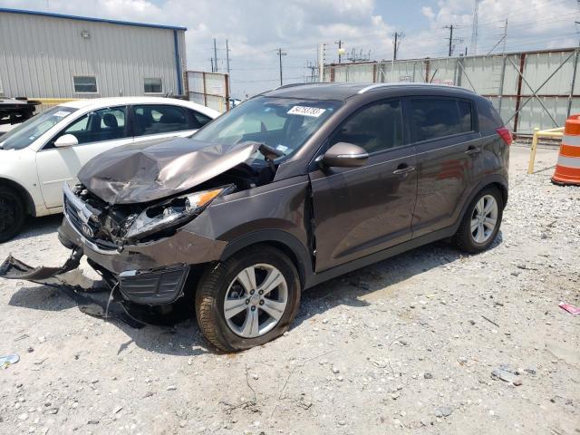 KNDPB3A29D7371827 - 2013 KIA SPORTAGE BASE BROWN photo 1