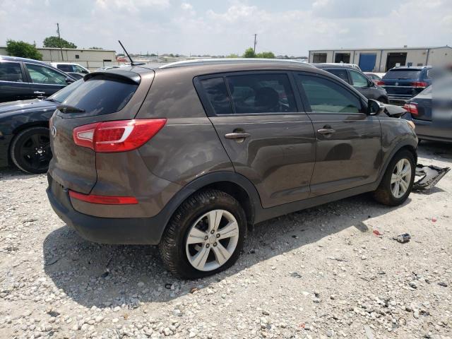 KNDPB3A29D7371827 - 2013 KIA SPORTAGE BASE BROWN photo 3