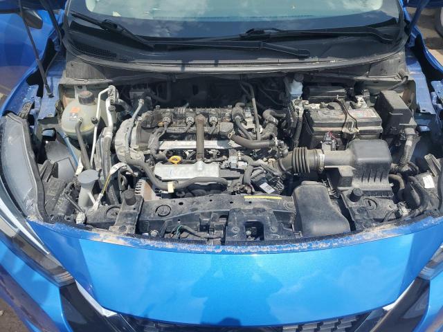 3N1CN8EV7ML813509 - 2021 NISSAN VERSA SV BLUE photo 11