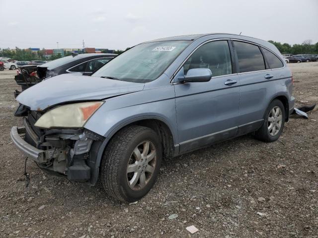 5J6RE48748L036280 - 2008 HONDA CR-V EXL BLUE photo 1