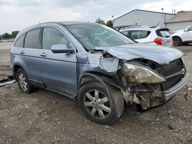 5J6RE48748L036280 - 2008 HONDA CR-V EXL BLUE photo 4