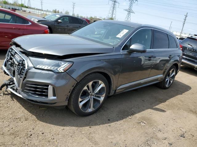 WA1VXAF72MD013689 - 2021 AUDI Q7 PRESTIGE 灰色 照片 1