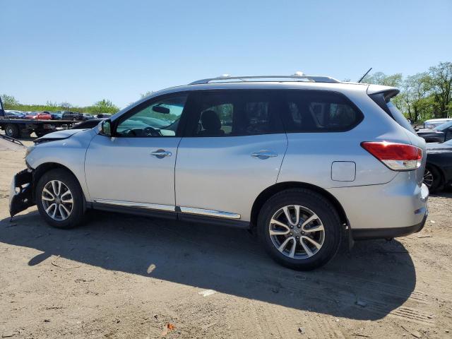 5N1AR2MM6EC708113 - 2014 NISSAN PATHFINDER S 银色 照片 2