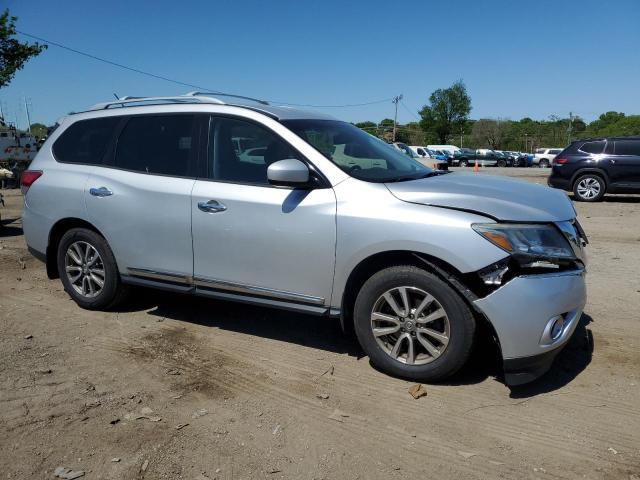 5N1AR2MM6EC708113 - 2014 NISSAN PATHFINDER S 银色 照片 4