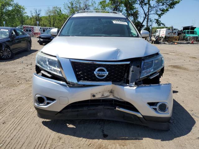 5N1AR2MM6EC708113 - 2014 NISSAN PATHFINDER S 银色 照片 5
