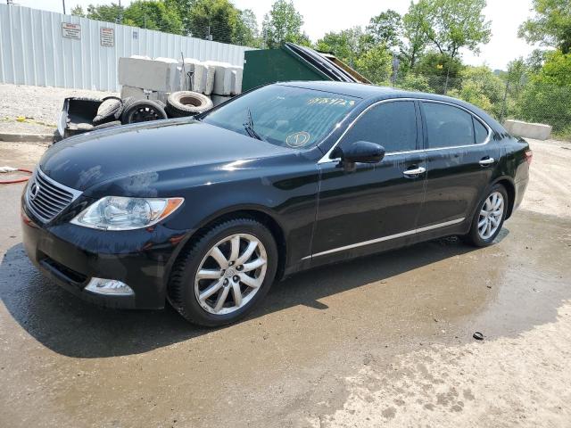 JTHGL46F285026606 - 2008 LEXUS LS 460L BLACK photo 1