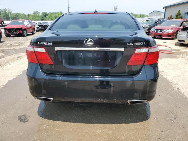 JTHGL46F285026606 - 2008 LEXUS LS 460L BLACK photo 6