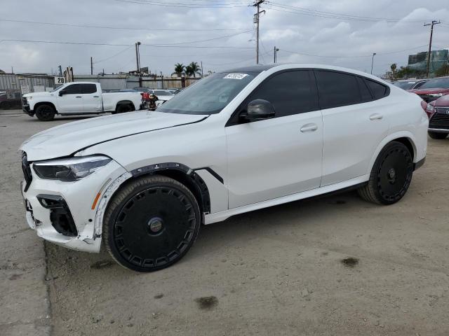 5UXCY8C0XN9M57786 - 2022 BMW X6 M50I WHITE photo 1