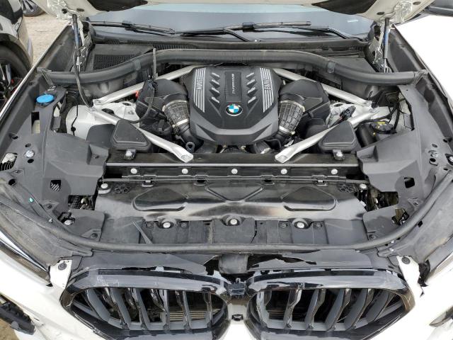 5UXCY8C0XN9M57786 - 2022 BMW X6 M50I WHITE photo 12