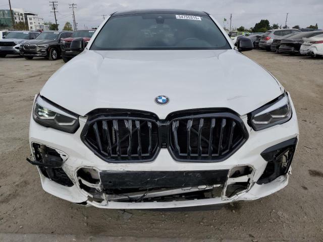 5UXCY8C0XN9M57786 - 2022 BMW X6 M50I WHITE photo 5
