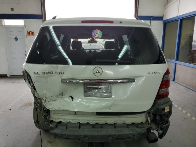 4JGBF22E08A417017 - 2008 MERCEDES-BENZ GL 320 CDI WHITE photo 6