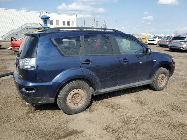 JA4AT2AW2BU604763 - 2011 MITSUBISHI OUTLANDER ES BLUE photo 3