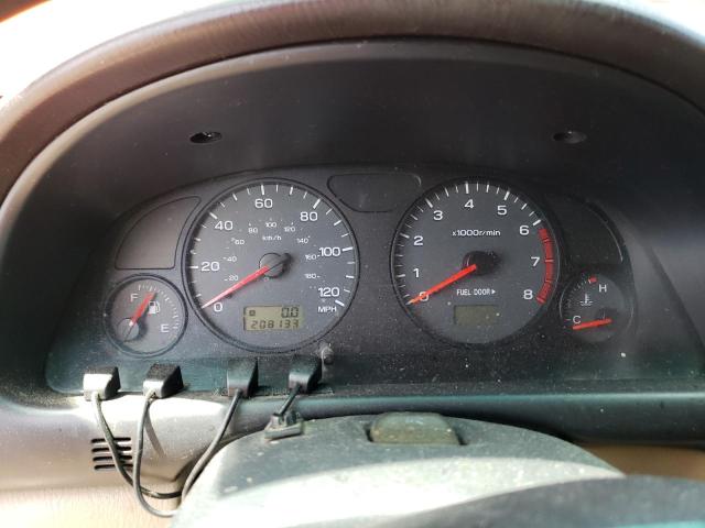 JF1SF65641G706703 - 2001 SUBARU FORESTER S მუქწითელი ფოტო 9