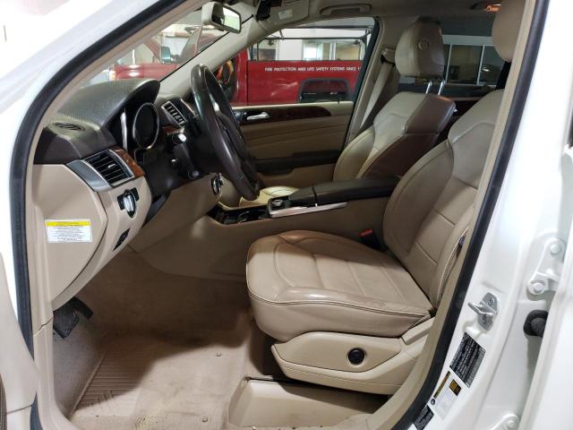 4JGDA5HB6EA283325 - 2014 MERCEDES-BENZ ML 350 4MATIC WHITE photo 7