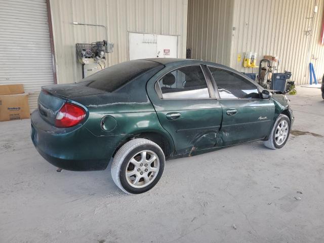 1P3ES46CXYD631884 - 2000 PLYMOUTH NEON BASE 绿色 照片 3