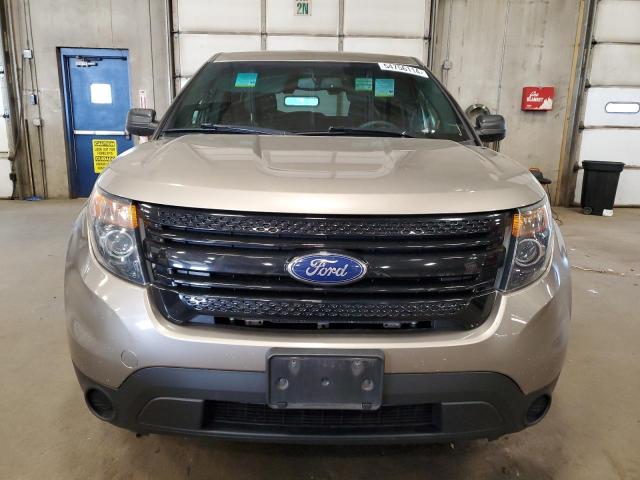 1FM5K8AR7FGC17746 - 2015 FORD EXPLORER POLICE INTERCEPTOR GOLD photo 5