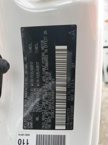 5TDKZ3DC7KS989984 - 2019 TOYOTA SIENNA LE 白色 照片 14