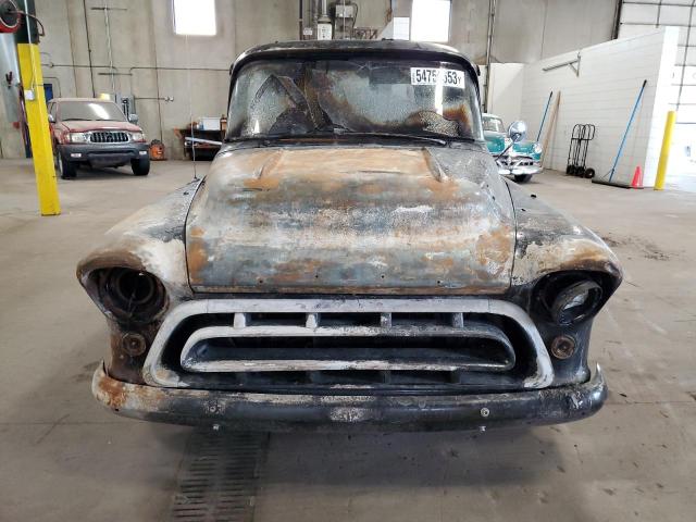 3A57J122262 - 1957 CHEVROLET 3100 CHARCOAL photo 5