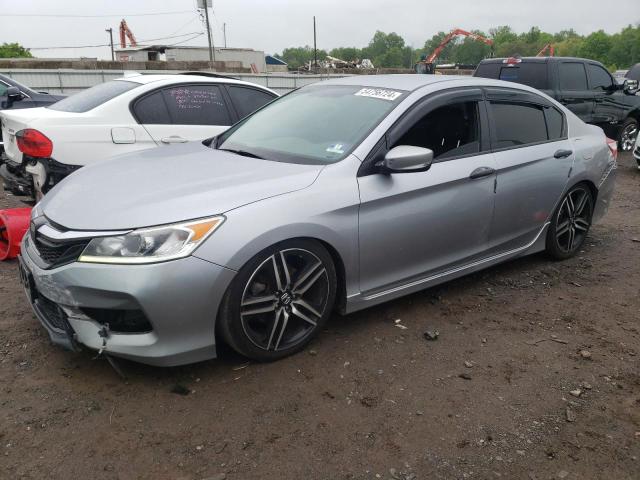 1HGCR2F54HA302691 - 2017 HONDA ACCORD SPORT 灰色 照片 1