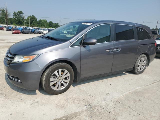 5FNRL5H30HB010924 - 2017 HONDA ODYSSEY SE GRAY photo 1