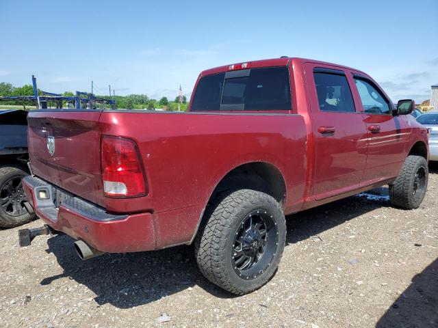 1C6RD7MT7CS235049 - 2012 DODGE RAM 1500 SPORT BURGUNDY photo 3