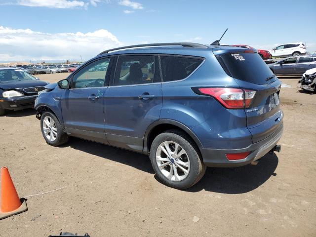 1FMCU9HD4JUA55697 - 2018 FORD ESCAPE SEL BLUE photo 2