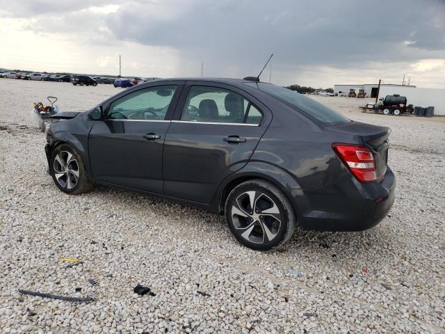 1G1JF5SB8H4109415 - 2017 CHEVROLET SONIC PREMIER GRAY photo 2