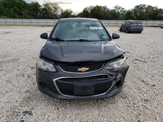 1G1JF5SB8H4109415 - 2017 CHEVROLET SONIC PREMIER GRAY photo 5