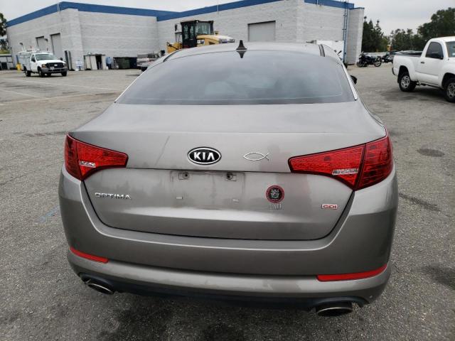 5XXGM4A72CG055932 - 2012 KIA OPTIMA LX GRAY photo 6