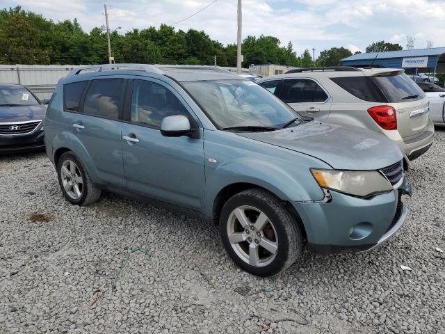 JA4MS41X37Z016434 - 2007 MITSUBISHI OUTLANDER XLS TEAL photo 4