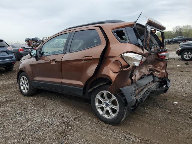 MAJ3S2GE2LC376597 - 2020 FORD ECOSPORT SE ნარინჯისფერი ფოტო 2