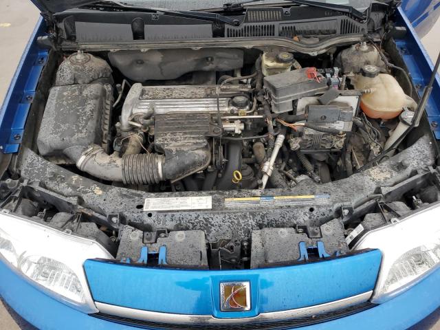 1G8AL52F34Z158130 - 2004 SATURN ION LEVEL 3 BLUE photo 11
