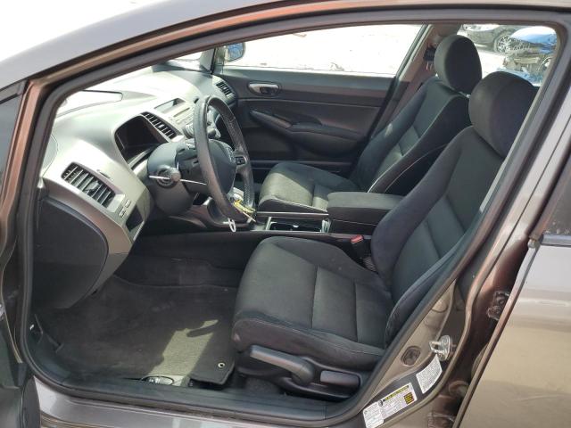 19XFA1F61BE044852 - 2011 HONDA CIVIC LX-S فحمي صورة 7