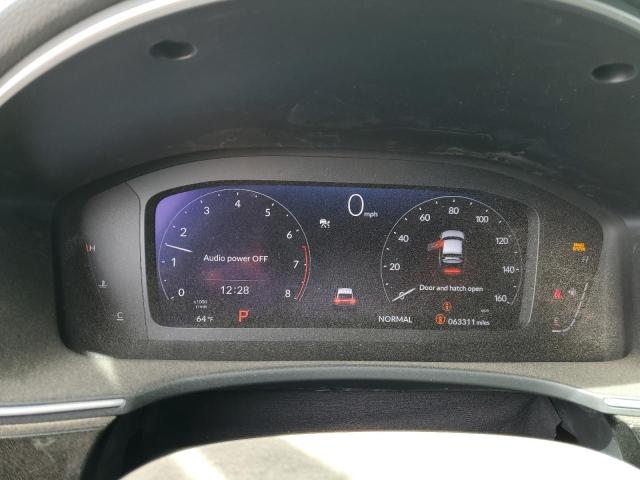 19XFL1H81NE023075 - 2022 HONDA CIVIC SPORT TOURING BLUE photo 9