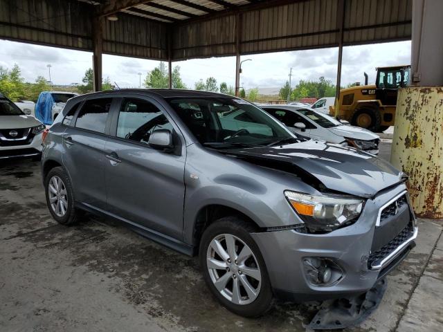 4A4AR3AW0FE027539 - 2015 MITSUBISHI OUTLANDER ES GRAY photo 4