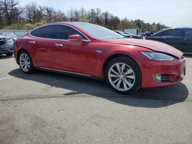5YJSA1H16EFP32800 - 2014 TESLA MODEL S Qırmızı foto 4