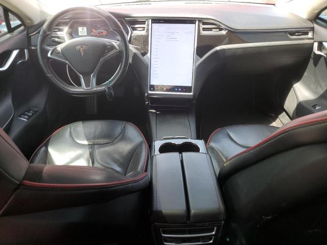 5YJSA1H16EFP32800 - 2014 TESLA MODEL S Qırmızı foto 8