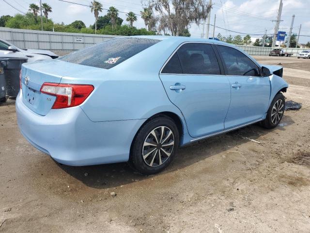 4T1BF1FK8CU500907 - 2012 TOYOTA CAMRY BASE BLUE photo 3