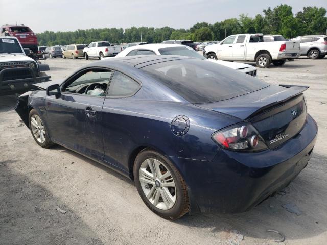 KMHHM66D28U291508 - 2008 HYUNDAI TIBURON GS BLUE photo 2