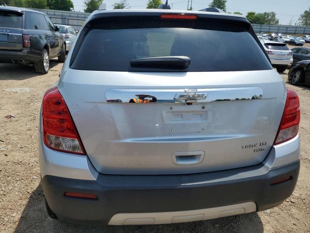 3GNCJTSB5FL207657 - 2015 CHEVROLET TRAX LTZ SILVER photo 6